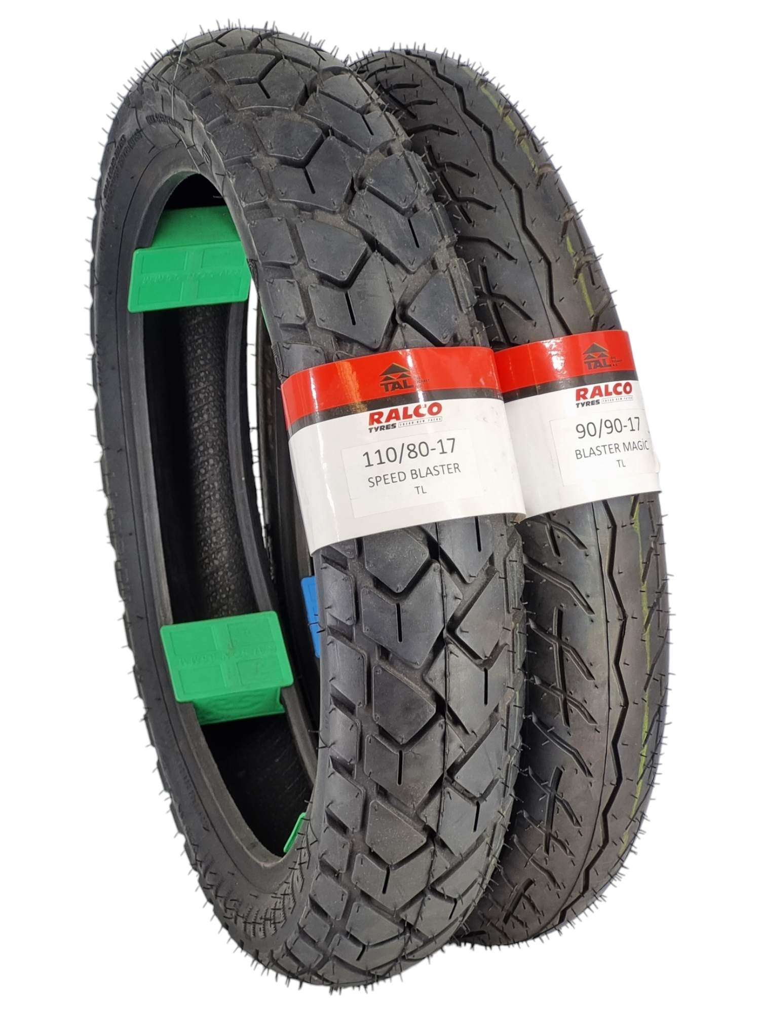 RALCO TYRES MOTOR LASTİK 110/80-17 VE 90/90-17 LASTİK TAKIMI TL (TUBELESS - DUBLEKS) SPEEDMAGİC