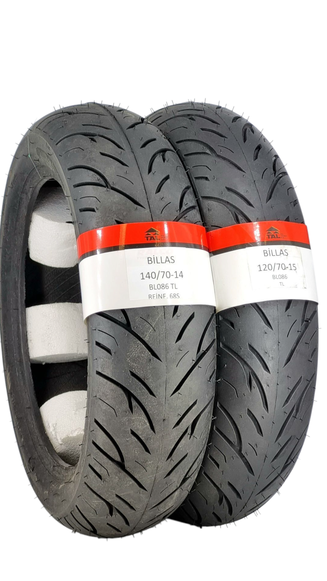 Billas FORZA 250 LASTİK TAKIMI 140/70-14 VE 120/70-15 TL(DUBLEKS) BL086
