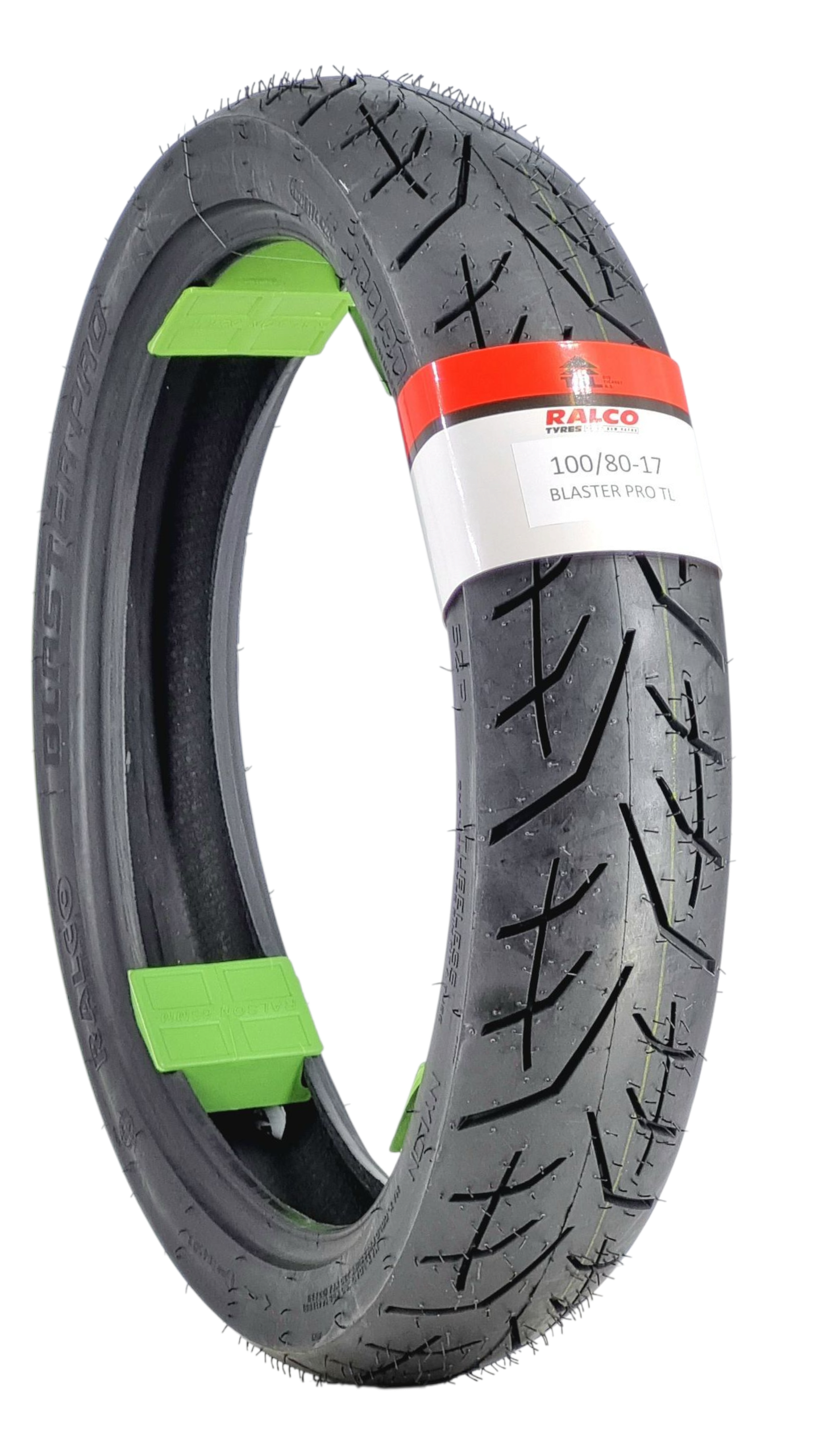 RALCO TYRES 100/80-17 TL (TUBELESS - DUBLEKS) BLASTER PRO