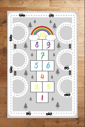 alcahome gri sari trafik yollu modern cocuk odasi halisi fiyati yorumlari trendyol