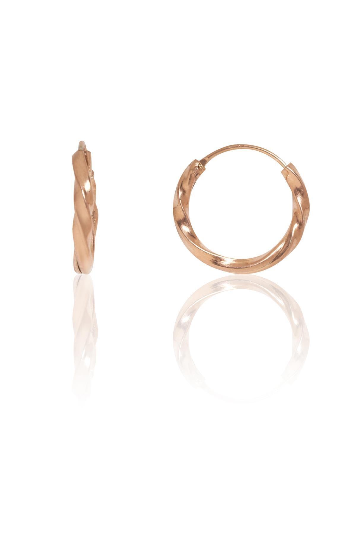 İzla Design Kadın Örgü Model Rose Kaplama Gümüş İtalyan