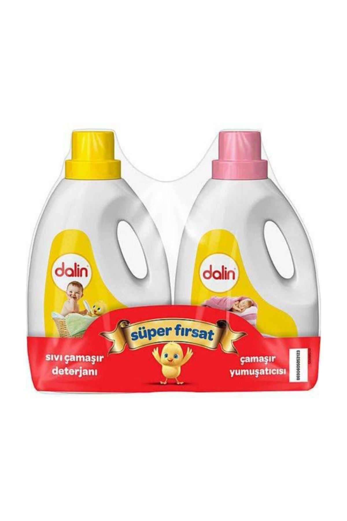 Dalin Çamaşır Deterjanı+yumuşatıc 1.2lt 2 Li*4 fotoğrafı 3 (önizleme)
