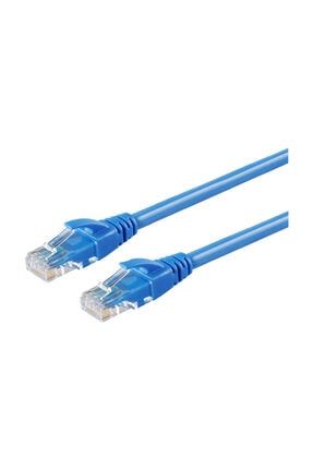 Jettpower 0456 Cat6 Ethernet Internet Kablosu 10 M Mavi MF10814
