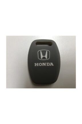 Honda Civic Fd6 2007-2012 Arası 2 Tuşlu Gri Silikon Anahtar Kılıfı Koruma Kabı RPBG494