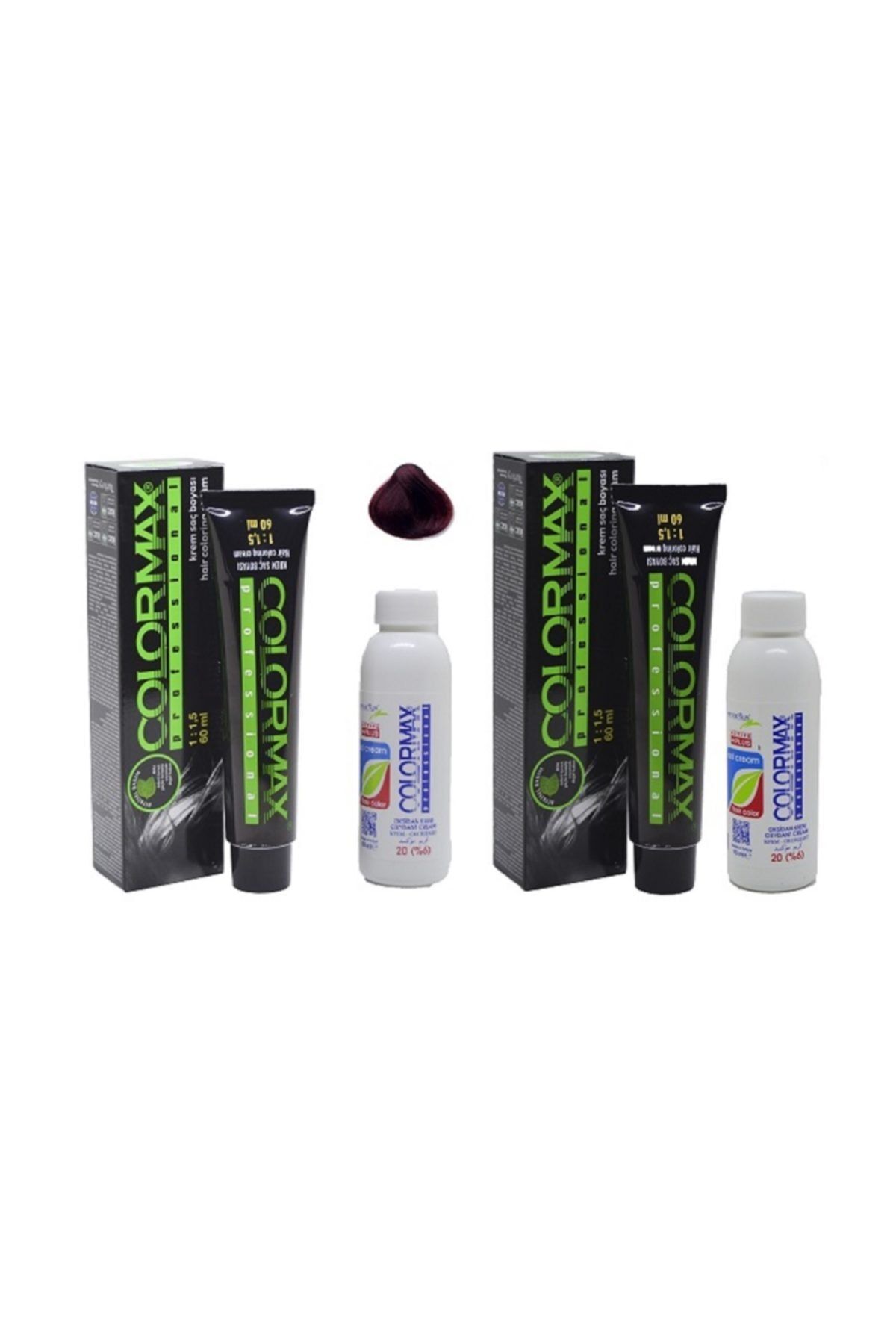 Colormax Kışkırtıcı Kızıl + Orjınal Oksidan Krem 90ml 2'li 66.66