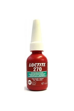 Genel Markalar Loctite 270 Vida Cıvata Sabitleyici Yüksek Mukavemetli 10 gr/ml