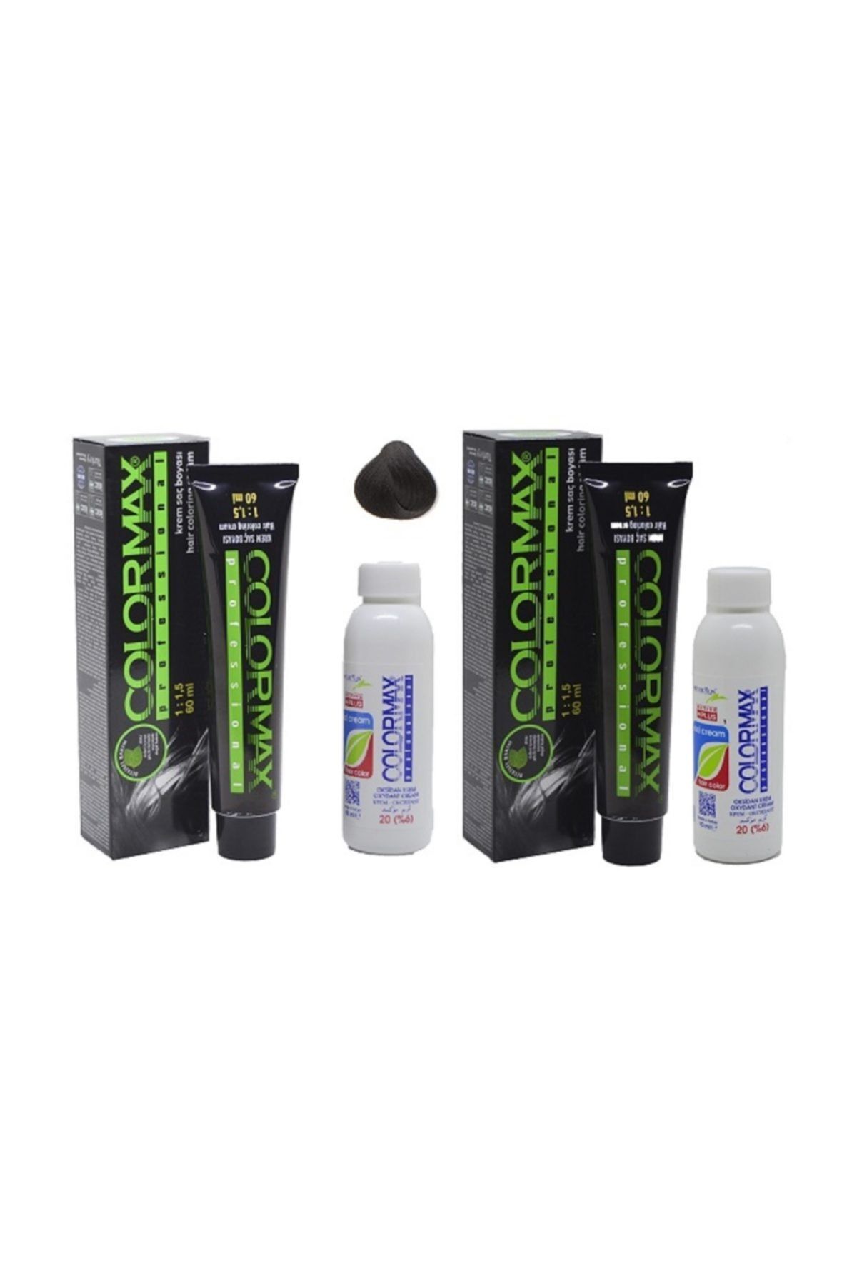 Colormax 5.0 Yoğun Açık Kahve + Orjınal Oksidan Krem 90ml 2'li