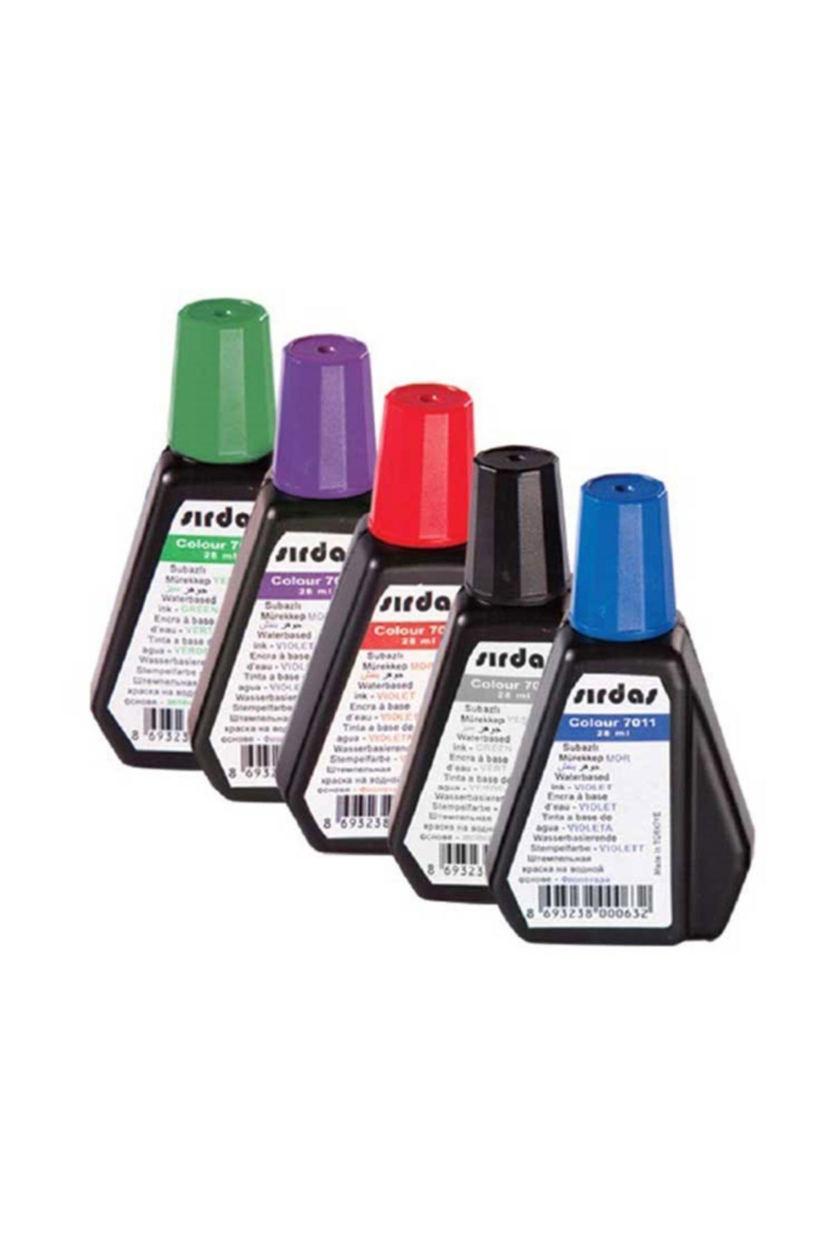 Sırdaş Istampa Mürekkebi 28cc Mavi 7011-1011
