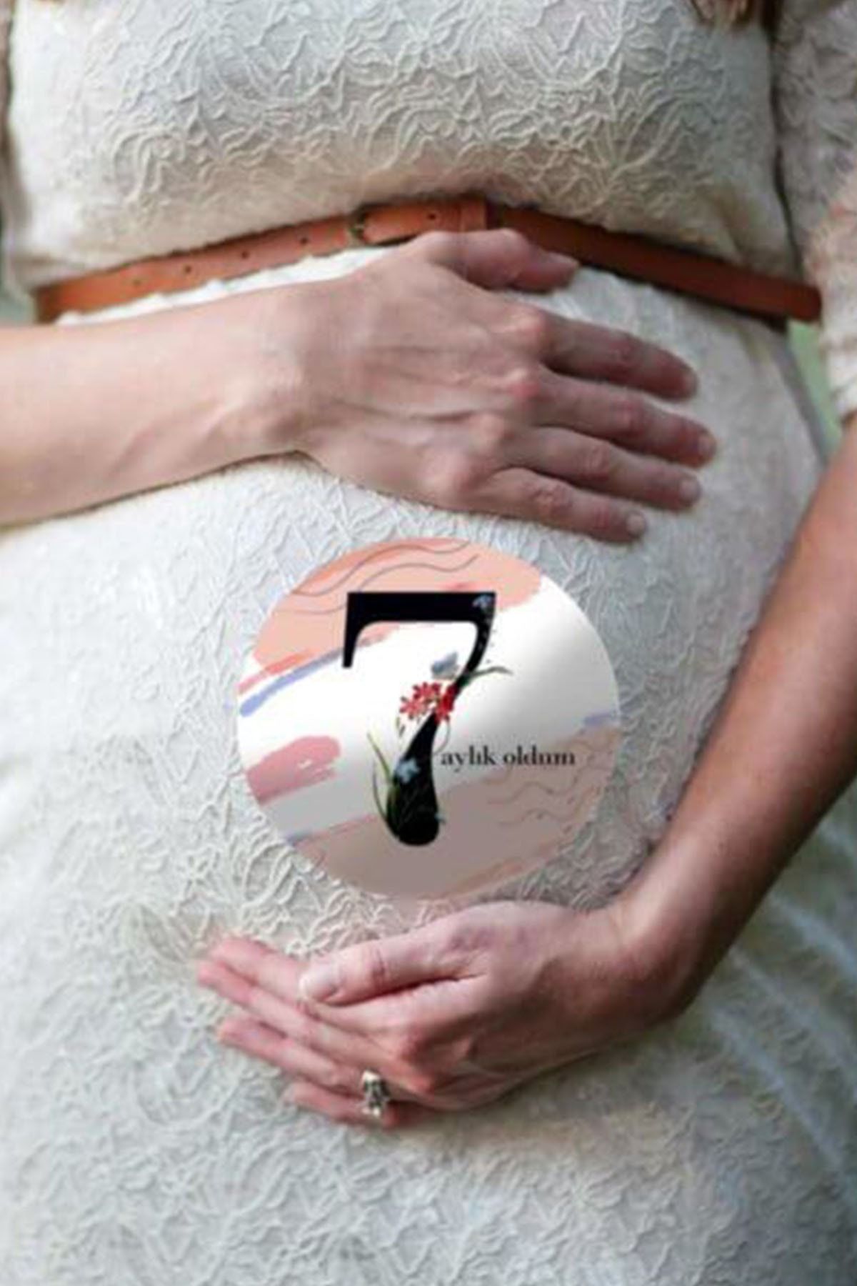 Juno Paper Juno Hamile Ve Bebek Fotograf Cekim Etiketleri Flower Trendyol