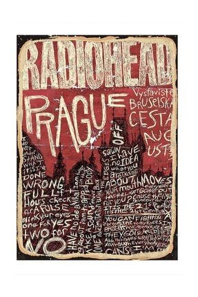 Radiohead Prag Art Mdf Tablo 50x70cm dikey-13006-50-70