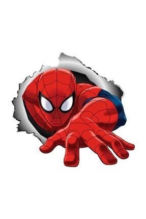 Spider Man Örümcek Adam Peter Parker Sticker 16x15 Cm 00177