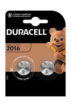 Duracell Düğme Pil 2'Li 2016 31205315