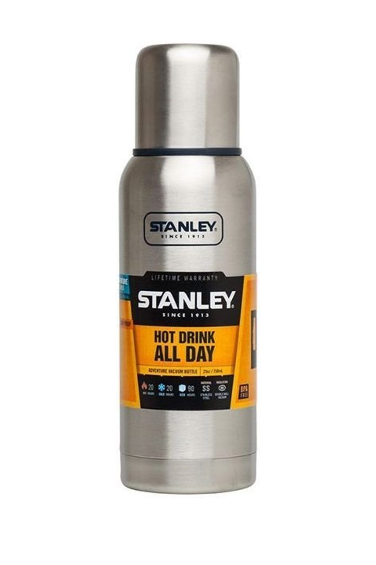 قمقمه ورزشی چند رنگ ماجراجویی خلاء ترموس 0.75 lt Stanley