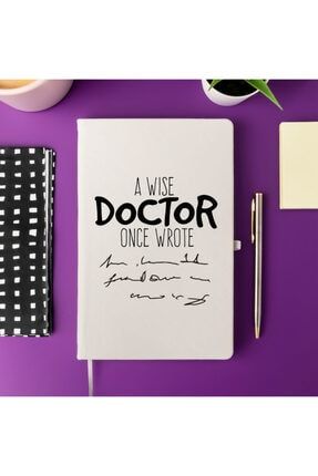 Mespho Steteskop Doktor A4 Ebat Spiralli Sert Kapak Defter 21 X 29 7 Cm Trendyol