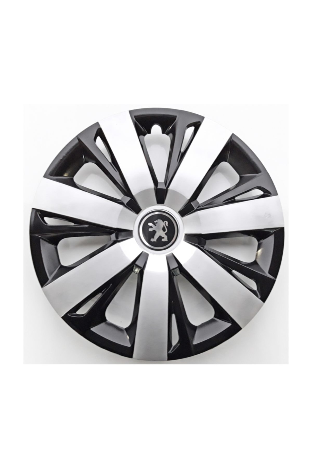 Genel Markalar Genel Markalar 16'' Inç Peugeot Jant Kapağı 4 Adet Çelik Jant Görünümlü Renkli