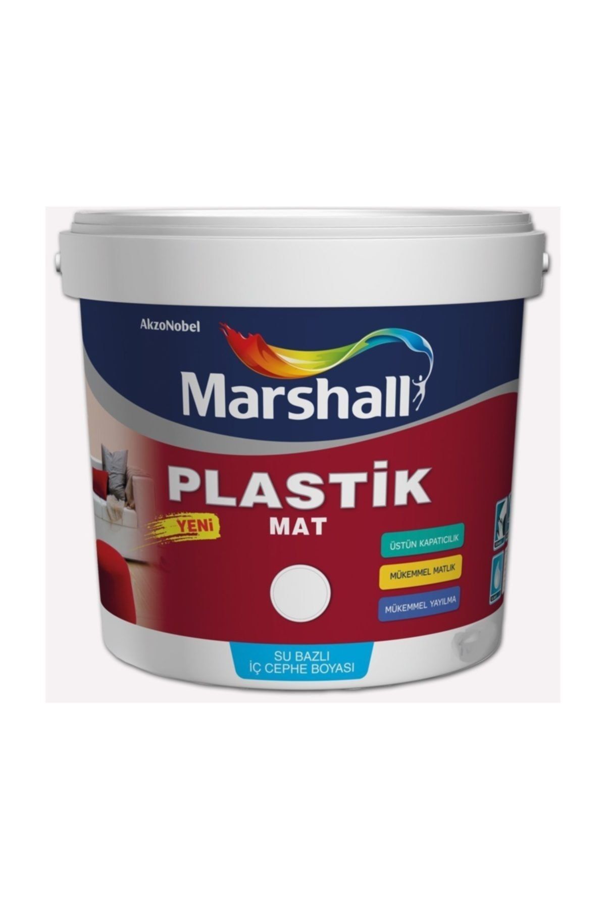 Marshall Mat Plastik Duvar Boyasi 7 5 Lt 10 Kg Gelin Teli Trendyol