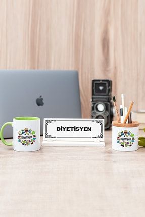 Marka Kisiye Ozel Diyetisyen Kupa Bardak Yesil Trendyol
