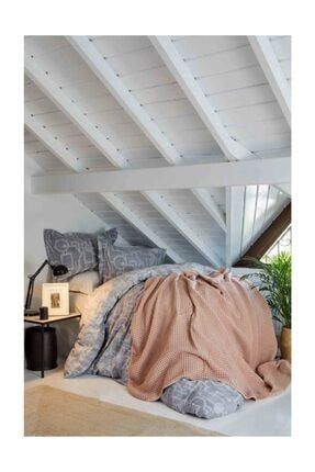 Karaca Home Home Lienzo Bordo Orgu Battaniyeli Nish Set Trendyol