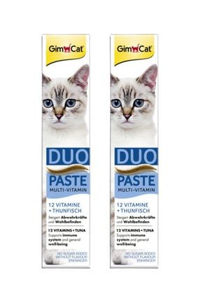 Duo Paste Ton Balıklı 12 Vitaminli Kedi Macunu 50 Gr X 2 Adet = 100 Gr GCDPTBV2