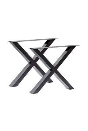 Grande Home Metal Vakko Ahsap Ve Kutuk Masa Ayagi 60cm X 72cm Trendyol