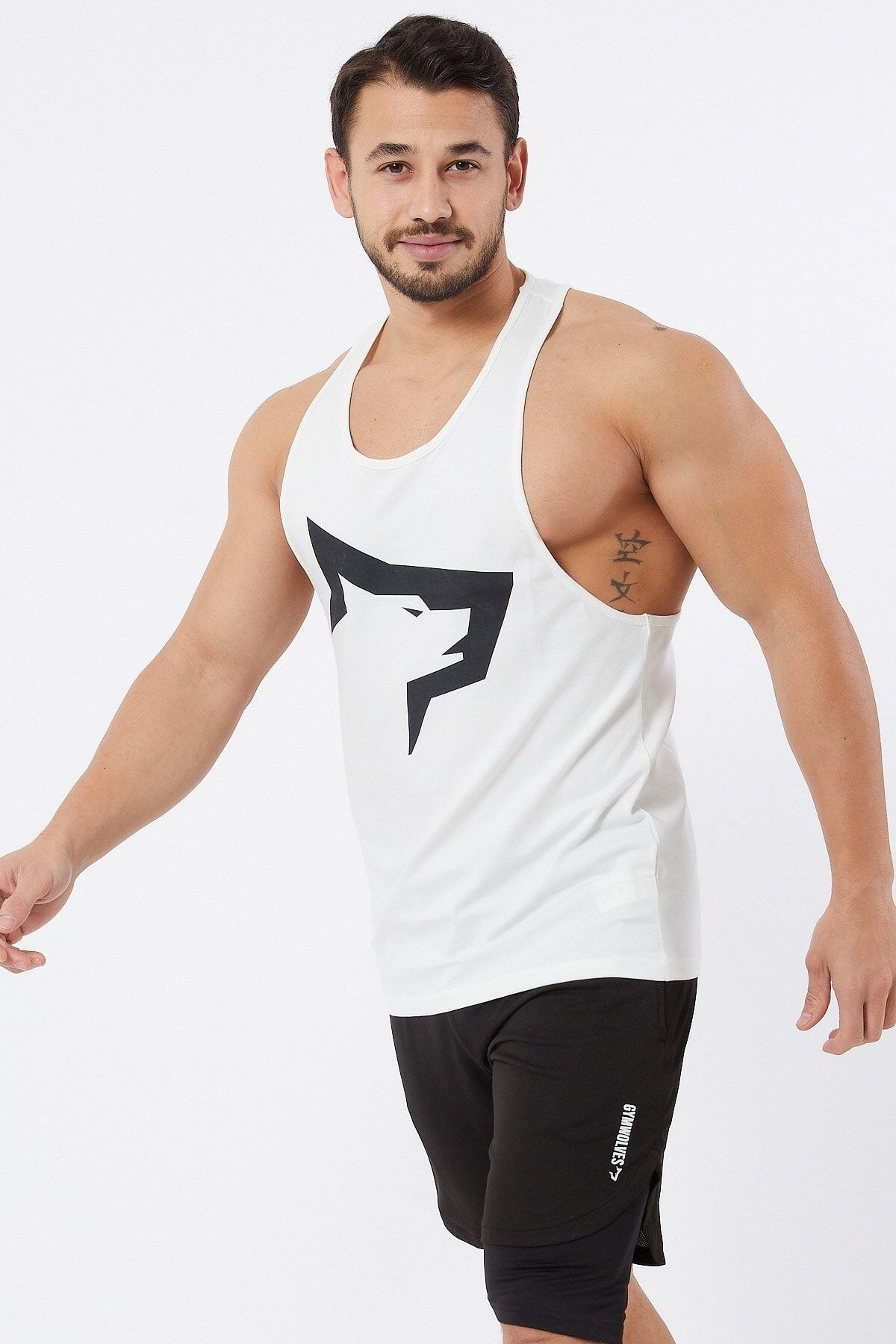 Gymwolves Erkek Spor Atleti Bordo Stringer Workout Tanktop Wolf Serisi Trendyol