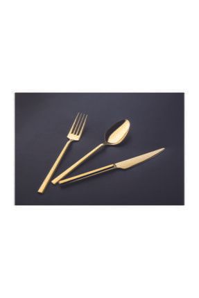 Karaca Pure Gold 60 Parca Catal Kasik Bicak Takimi Trendyol