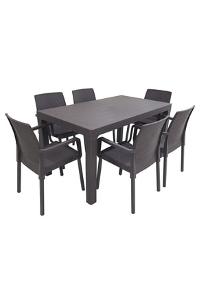 rainbow kahvrengi toronto starlux camsiz masa 80x140 kahverengi napoli rattan koltuk seti 6 adet fiyati yorumlari trendyol