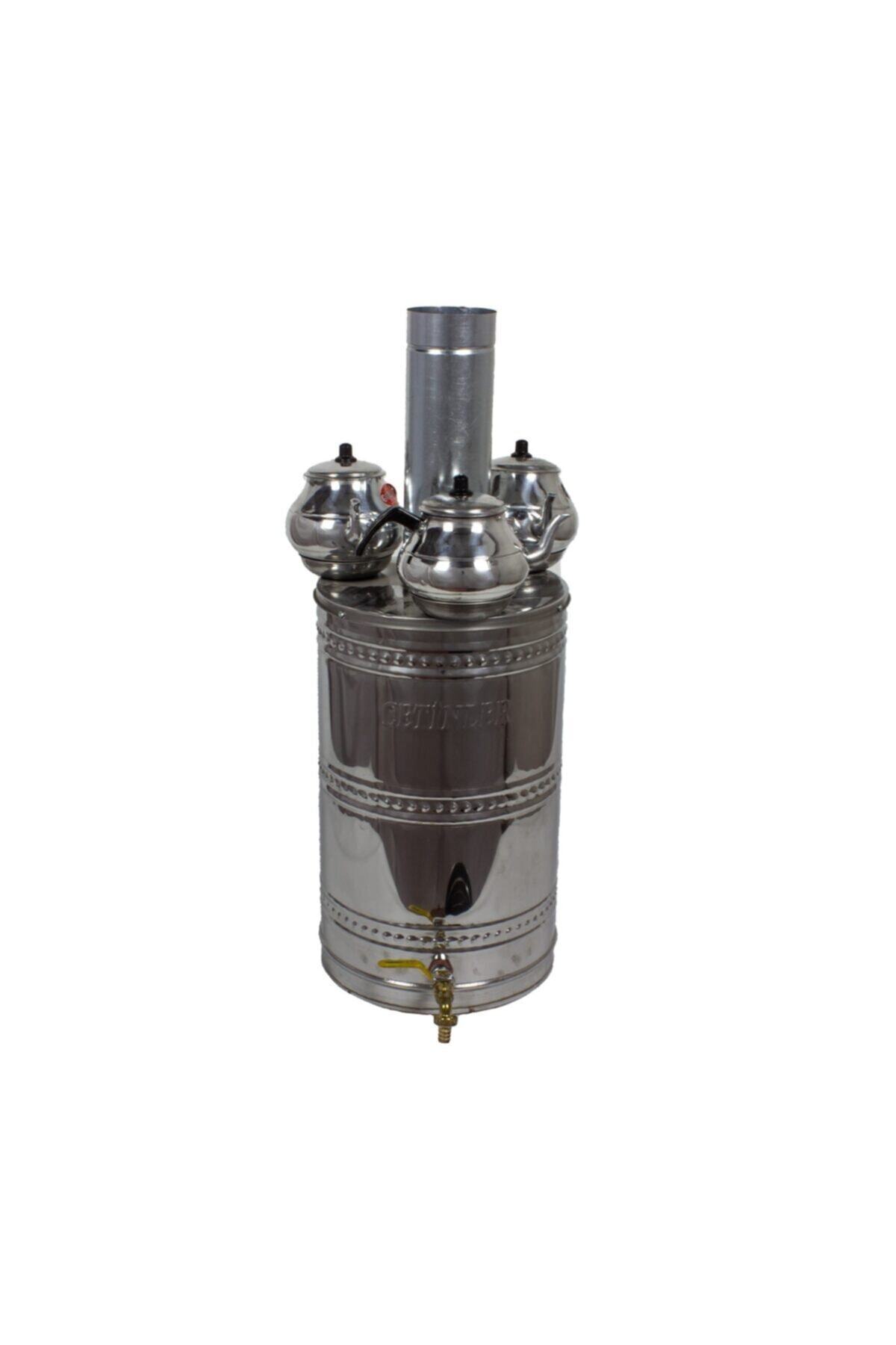 Mth-540 Battal Boy 40 Litre 3 Demlikli Semaver 7