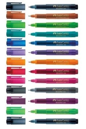 Faber Castell 38 Fosforlu Kalem Pastel Renkler 6 Li Set Trendyol