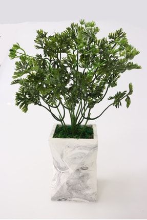 Yapay Lüx Vazoda Bonsai Bitkisi Yeşil YPCCK-BTN-198
