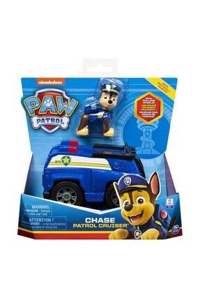 Paw Patrol Görev Aracı ve Kahraman Seti - Chase T00016601-31436