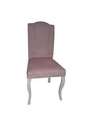Sandalye Giydirme Model Kayın Torna Aslan Ayak Babyface Kumaş Parlak Beyaz Papel 4 Adet El Yapım Bengi Sandalye Ahşap Gürgen Lükens