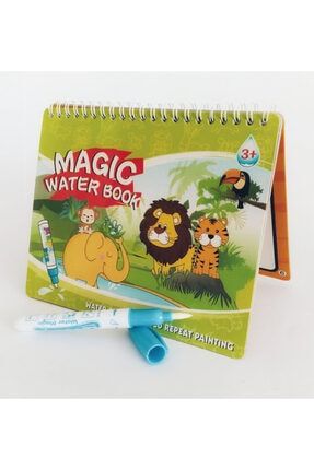 Esmay Sihirli Boyama Kitabi Magic Water Sulu Kalem Ile Boyama 128 1 Trendyol