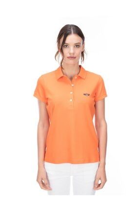 Kadın Oranj Polo T-shirt - Nyko GLVSW11250141