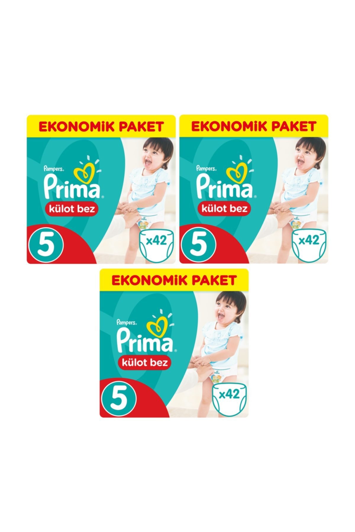 Prima Pants 5 Numara Junior 42�li Ekonomik Paket Külot Bez Prima Pants 5 Numara Junior 42�li Ekonomik Paket Külot Bez