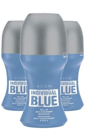 Individual Blue Erkek Antiperspirant Roll On Deodorant Üçlü 5234511