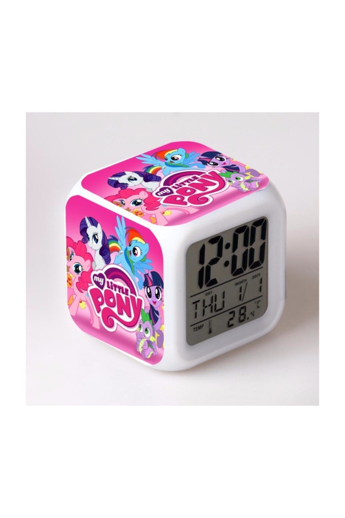 Lopard My Little Pony Dijital Masa Saati 7 Led Isikli Saat Termometre Basucu Gece Lambasi Fiyatlari Ozellikleri Ve Yorumlari En Ucuzu Akakce