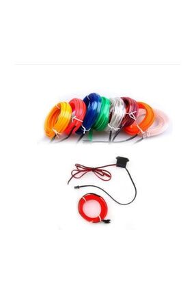 bb101 arac araba ici torpido ledi renkli ip neon ip led kirmizi 2 m fiyati yorumlari trendyol