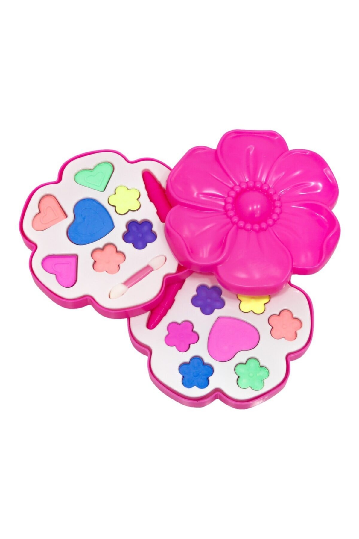 Nubutik's Kız Çocuk Papatya Kutulu Üç Katmanlı Makyaj Seti