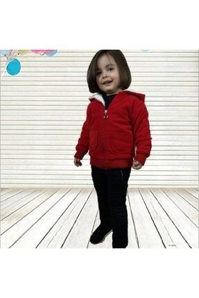 Ozkosekids Erkek Cocuk Kirmizi Polar Dikisli Mevsimlik Hirka Trendyol