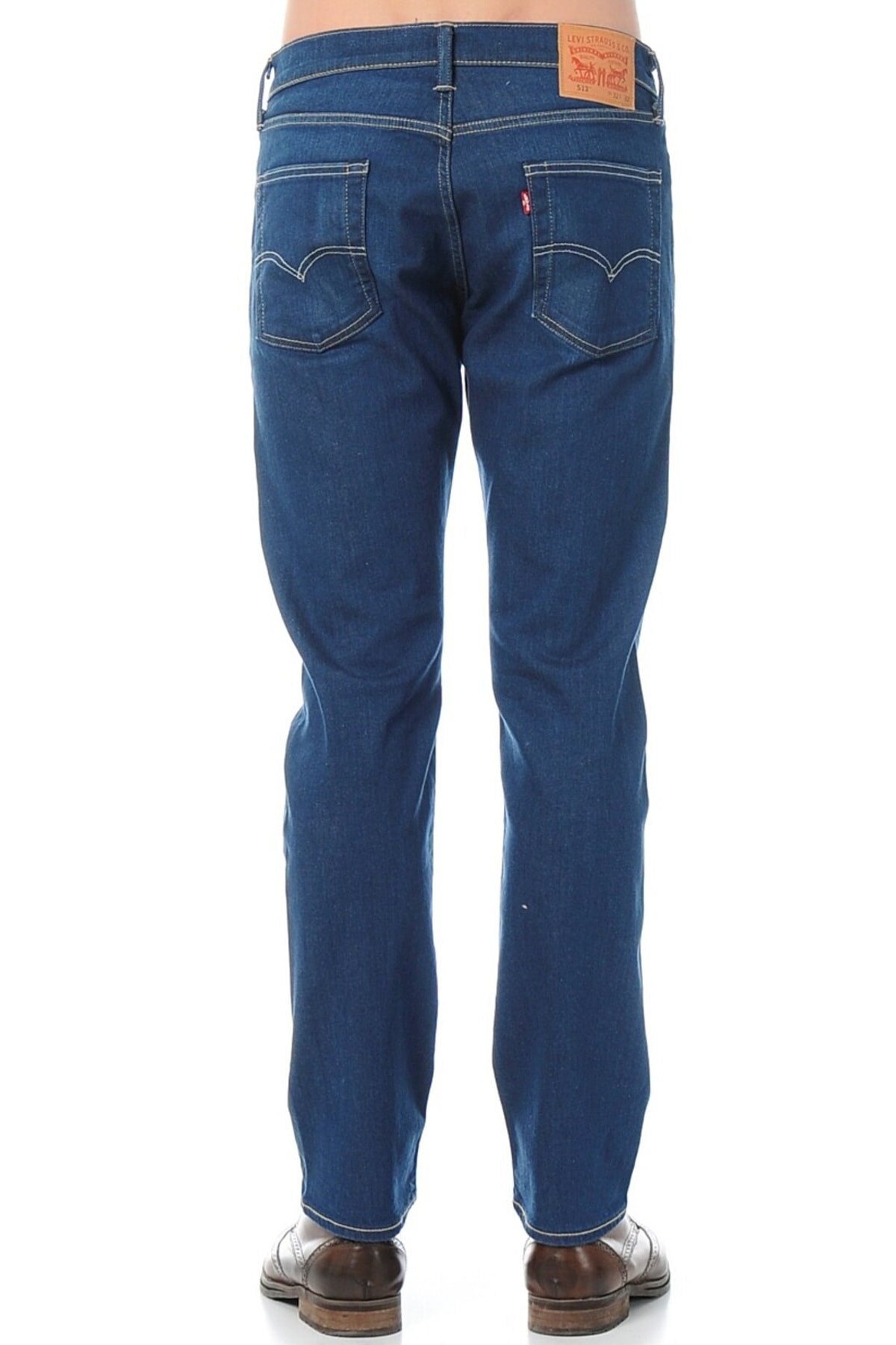 شلوار جین لیوایز مردانه جین آبی سرمه ای  رنگارنگ Straight/استریج فاق نرمال   Straight/استریج  | Levi's 08513-0168 UM - تصویر 3