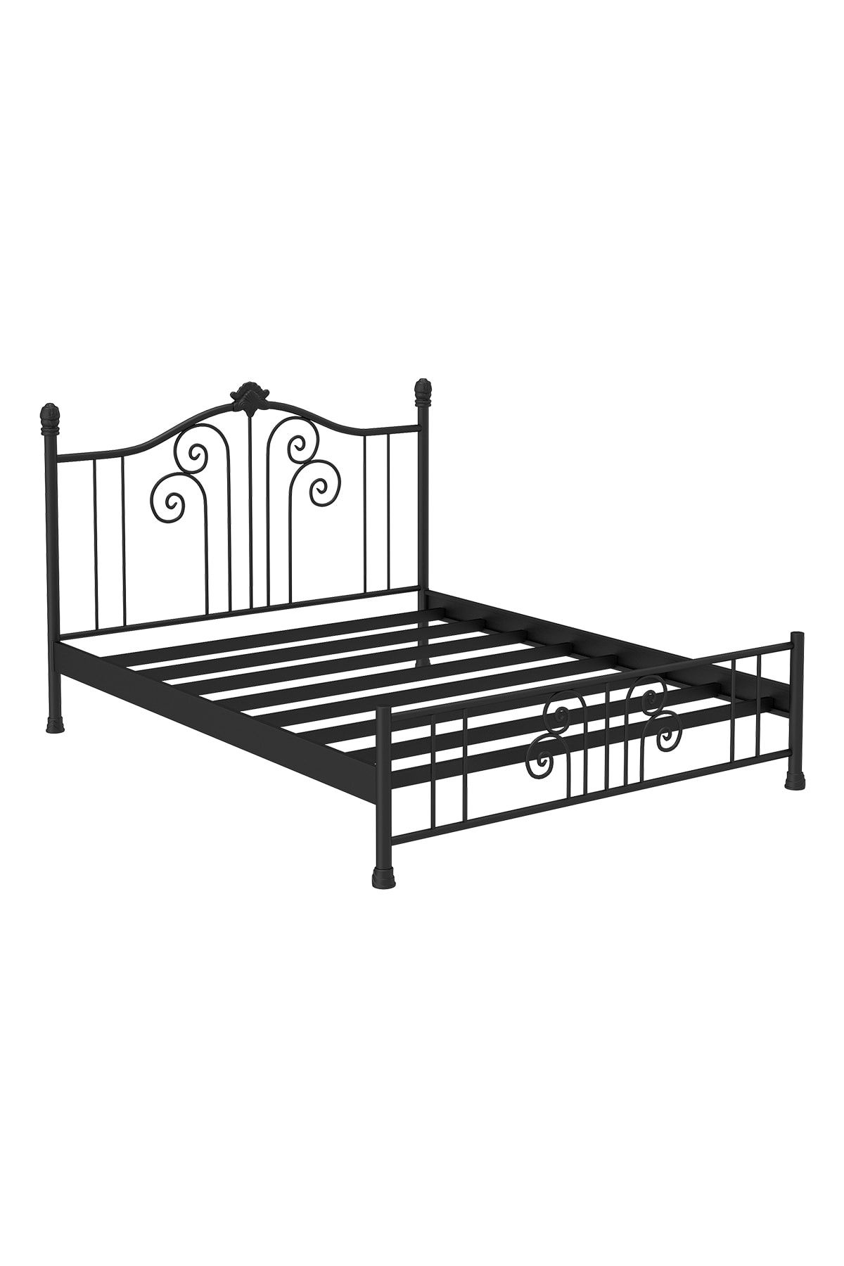 Fano King 160x200 Ferforje Metal Karyola Cift Kisilik Ferforje Yatak Trendyol