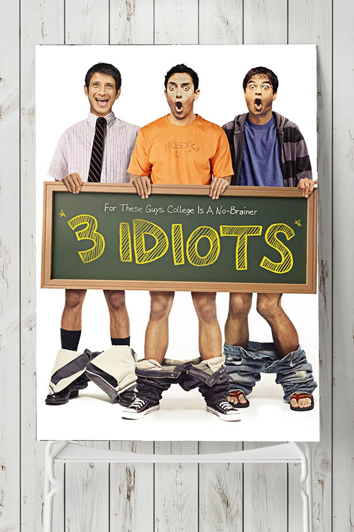 postermanya 3 idiots 3 aptal film afisi