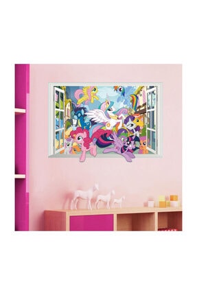 CRYSTAL KIDS Pony Midilli 3 Boyutlu Görünüm Bebek Ve Kız Çocuk Odası ...
