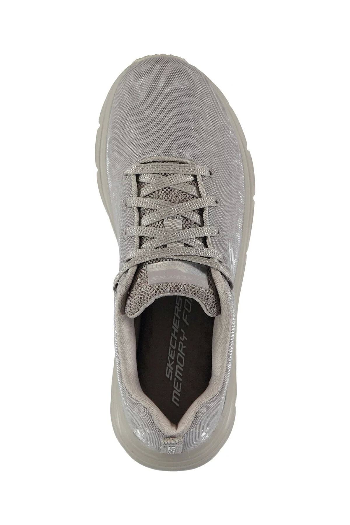 اسنیکر زنانه بژ اسکیچرز | 85 88888179 اورجینال - تصویر 3