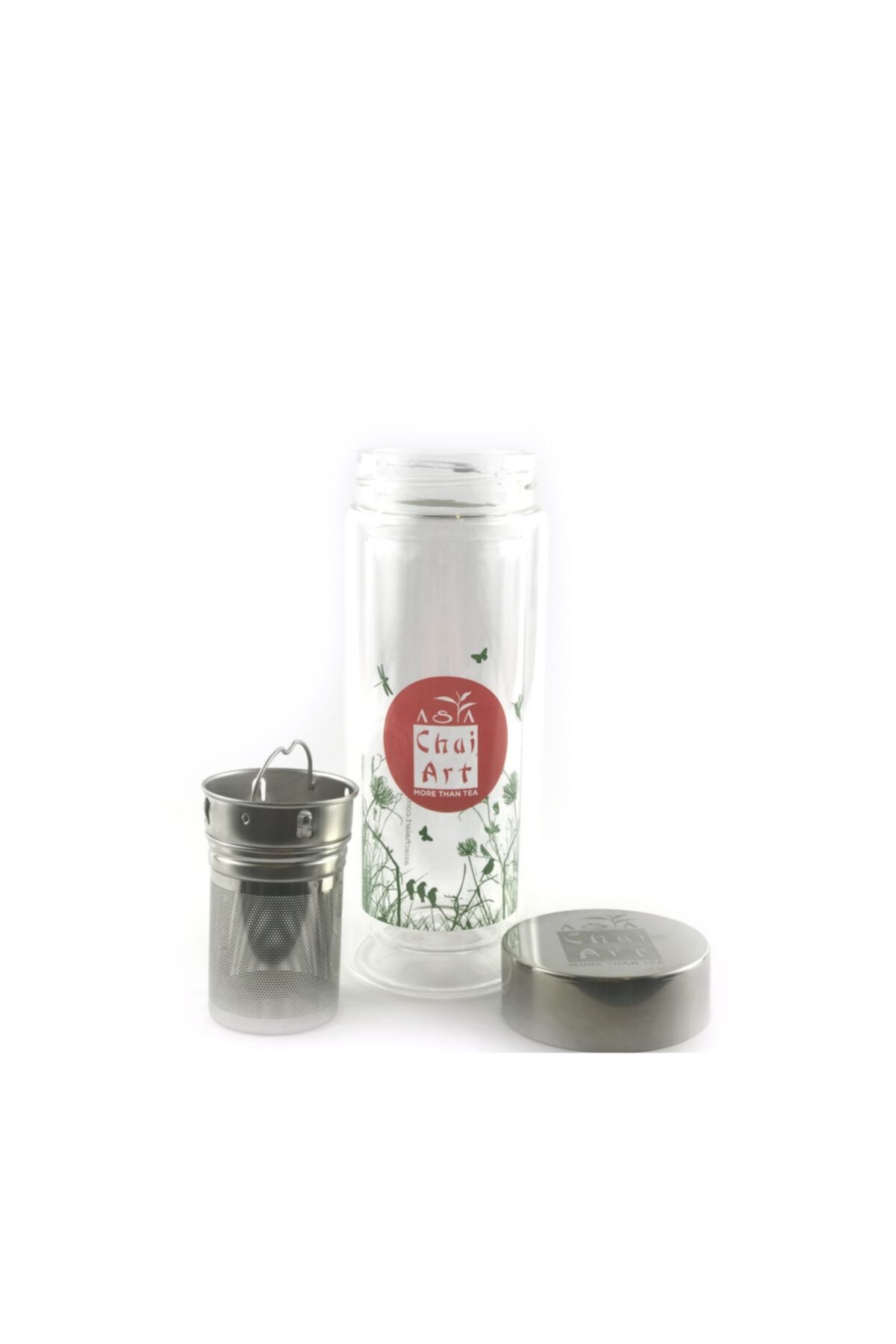 Asia Chai Art-Glass Tea Thermos 1