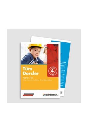 Dortrenk 4 Sinif Tum Dersler Soru Bankasi Dortrenk Yayinlari Trendyol