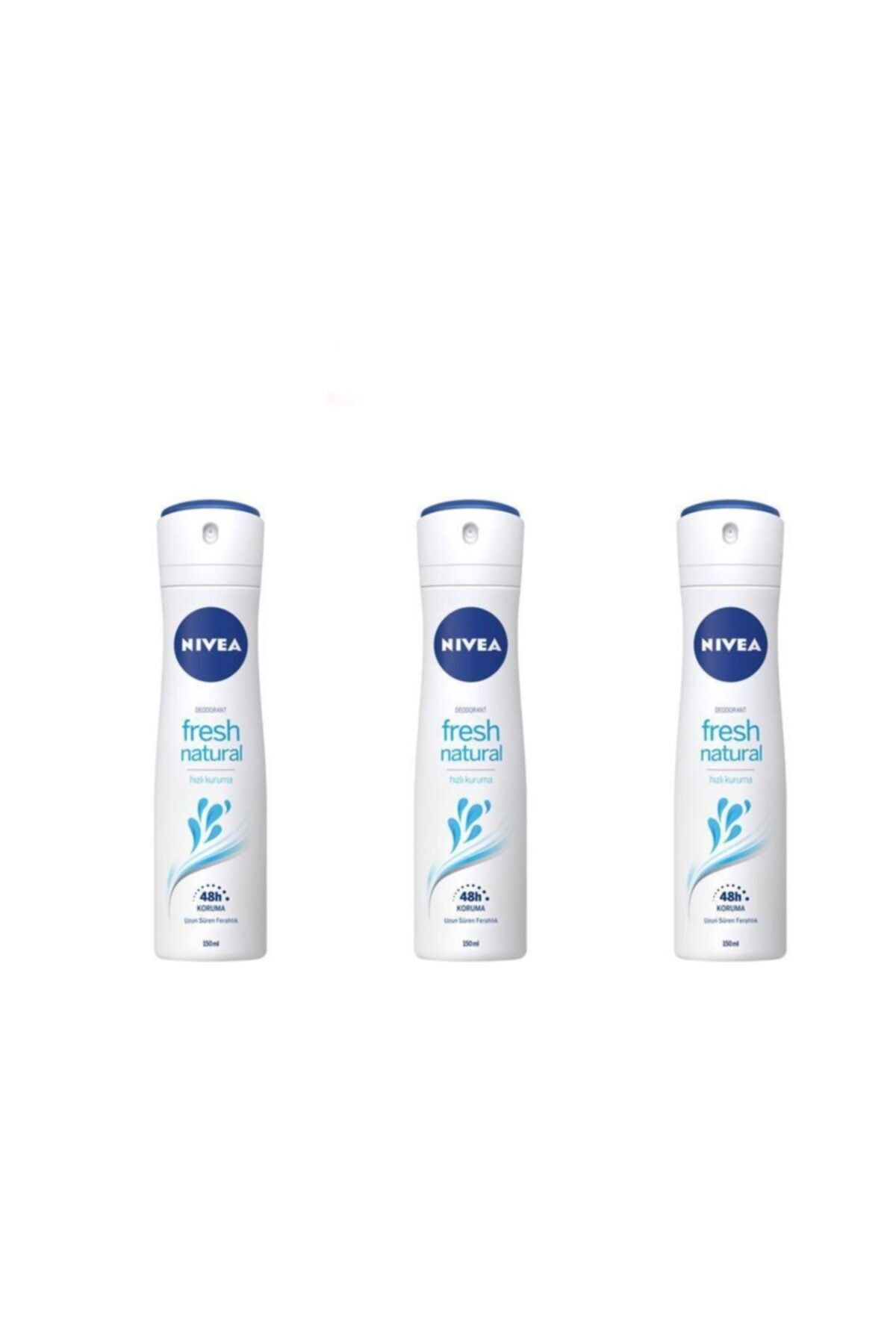 اسپری زنانه طبیعی Nıvea Fresh 150 میلی لیتری NIVEA