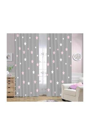 Bebisim Hali Yildizli Bi38 70x200 Cocuk Odasi Fon Perde Trendyol