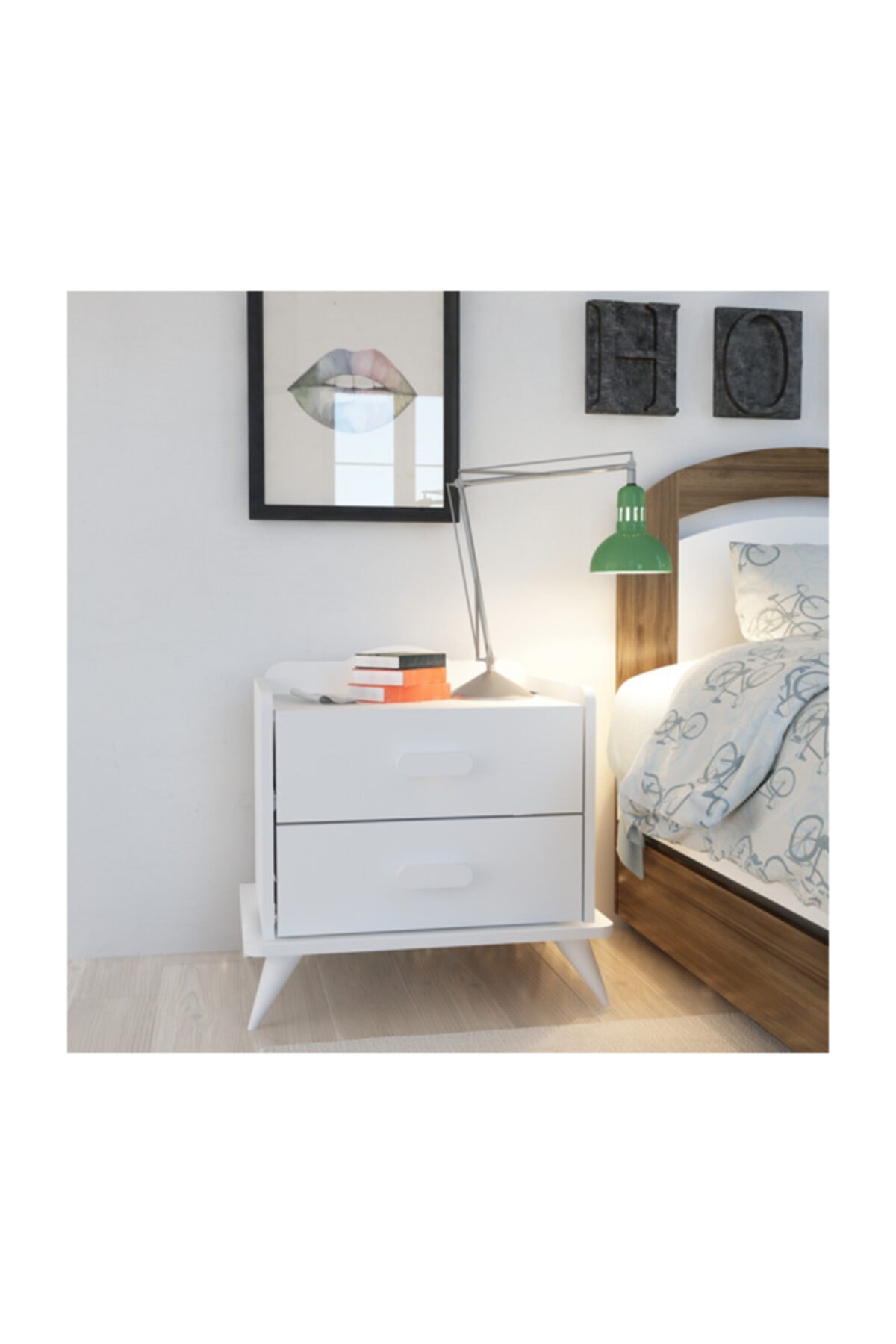 BMdekor Komodin Aytuğ Beyaz